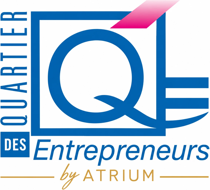 Logo QDE — Quartier des Entrepreneurs by Atrium, centre d'affaires à Metz